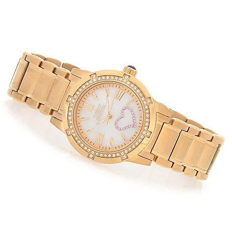 Women's Invicta Angel Quartz Goldtone