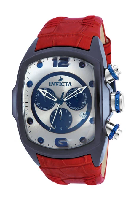 Invicta 46.8mm Lupah Leather Strap — TEXXTIME display picture 3