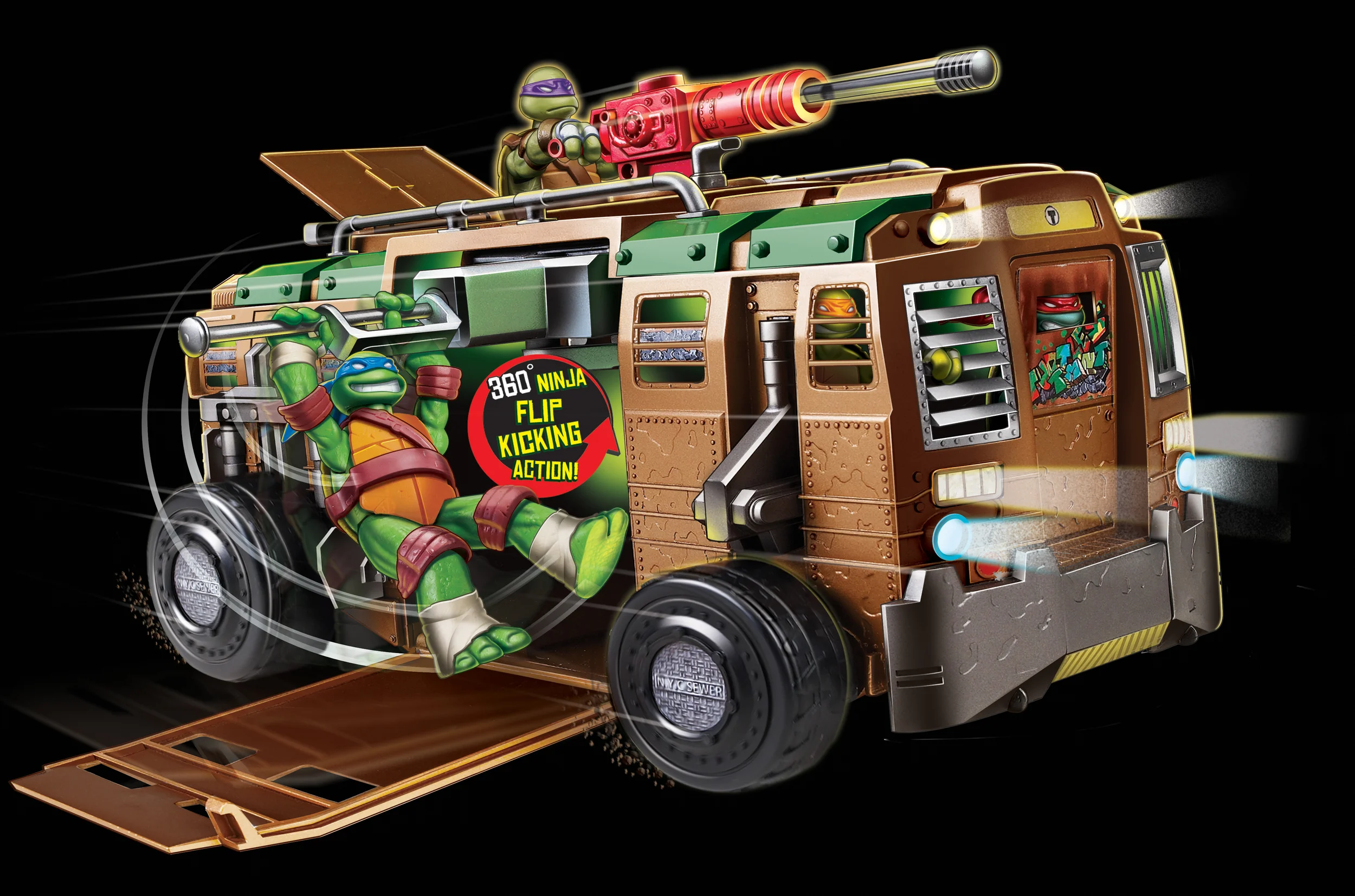 TMNT Subway Car