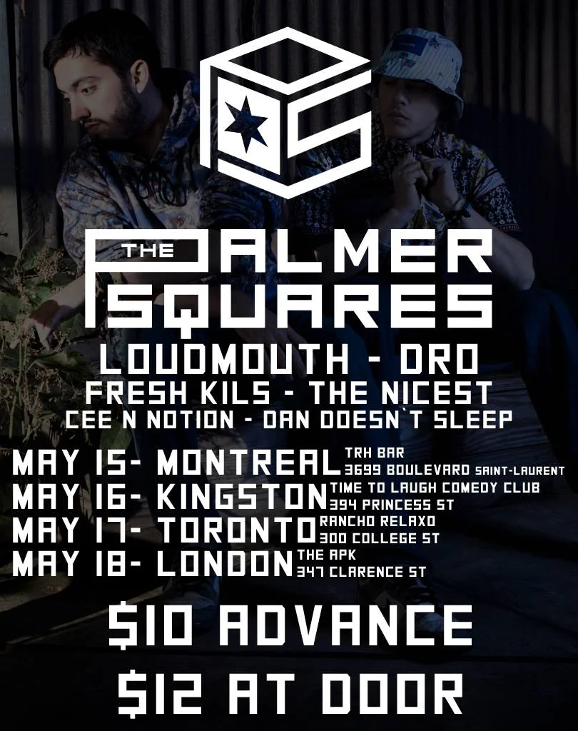 Cee and Notion to join Chicago's The Palmer Squares on their debut Canadian Tour