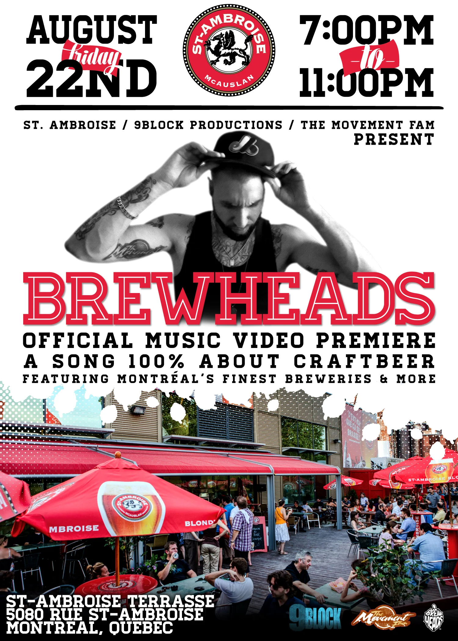 VIDEO PREMIERE! The World's First Craft Beer Anthem "BrewHeads"!