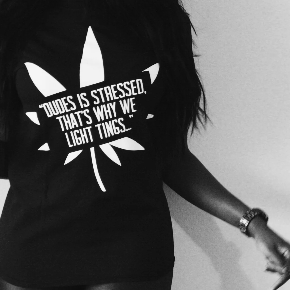 The Movement Fam Boutique Hip Hop Record Label - Bars Collection - Light Tings Tee