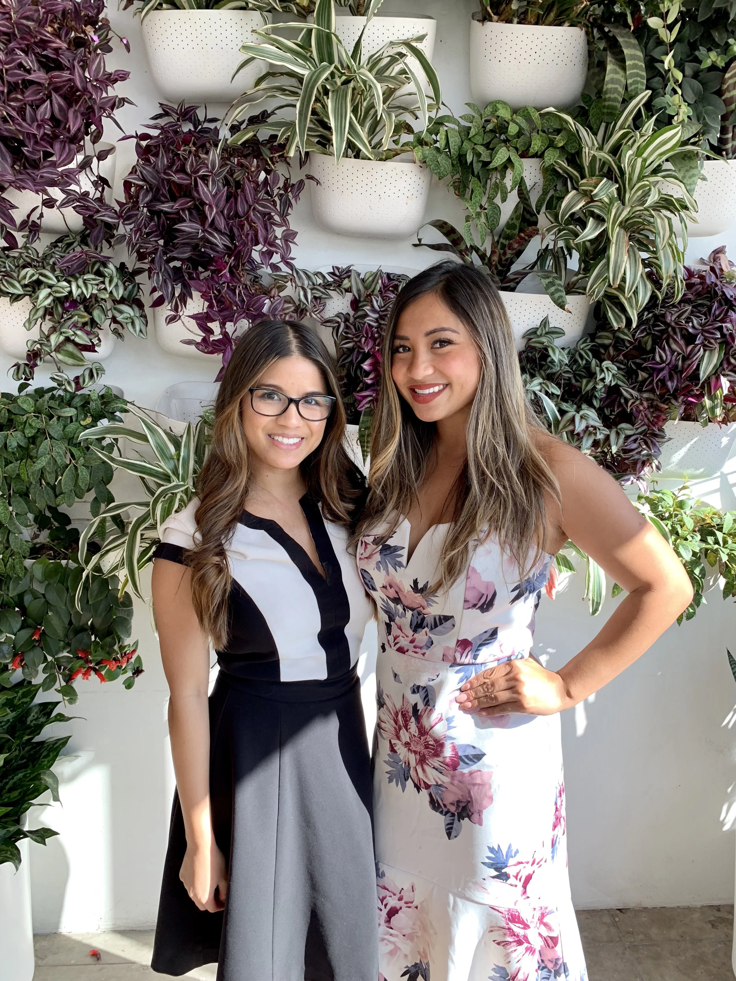 Valerie Tatunay- Public Relations Coordinator (Left) Hillary Manalac- Chief Executive Officer (Right)