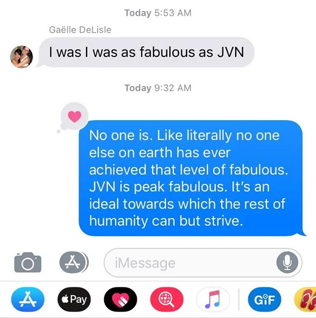 Goals: Achieve peak fabulous.