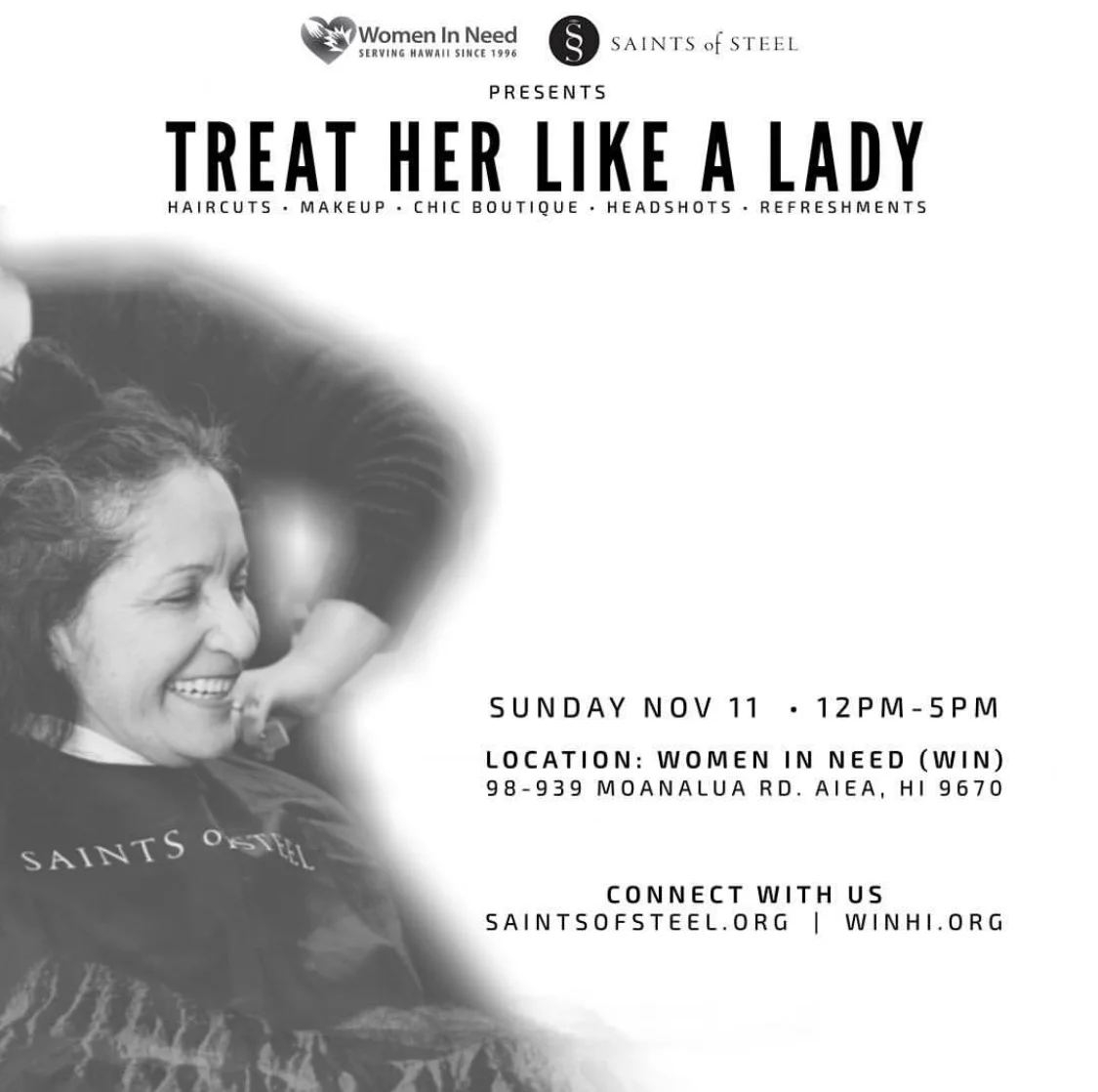 WIN Hawaii x Saints of Steel