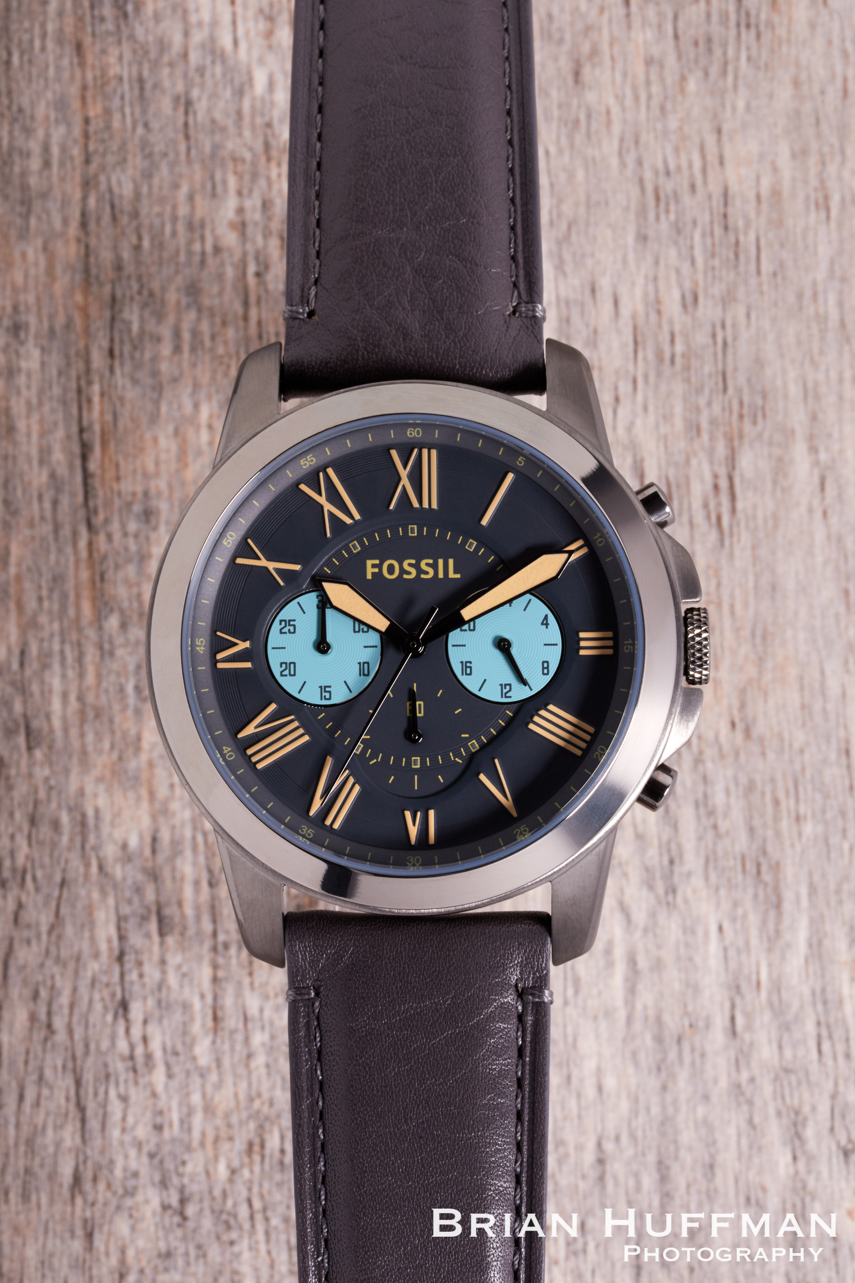 1/125, f/16, ISO 100 Here is a watch shot to demonstrate the close-up image quality of the lens. If you look at the close up crop below, you can see how much detail there is when focusing closely like this. When you are focusing this closely, you have such a shallow depth of field that you get a really nice out of focus background at f/16 and the whole subject is in sharp focus. The watch was on top of a c-ring, so it was a few inches above the surface of the background.