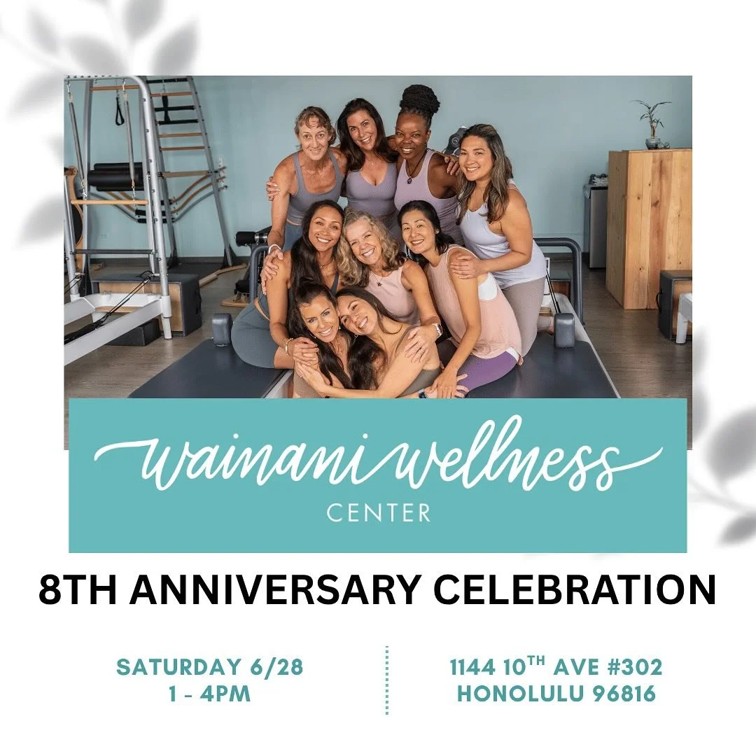 Come celebrate 8 amazing years with us!
Join us on Saturday, June 28 from 1–4 PM at our Kaimukī studio as we celebrate our eighth anniversary and say mahalo for being part of our journey. We’ve been looking forward to this time to visit,