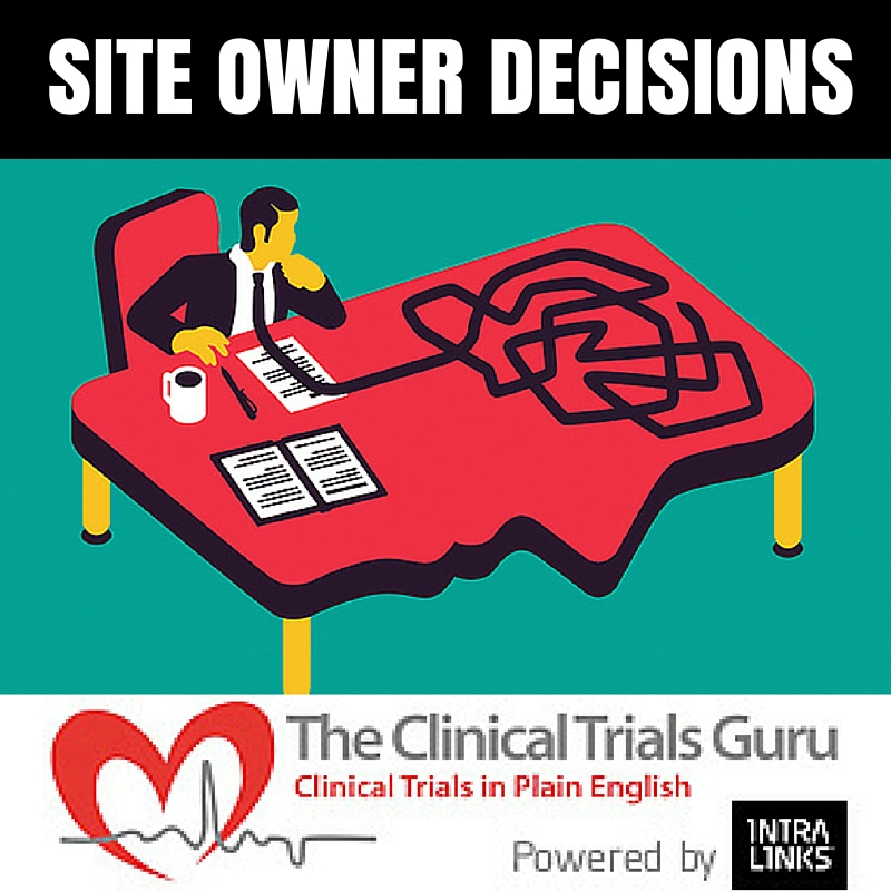 Site owners must decide wether or not a physician will be an adequate PI.