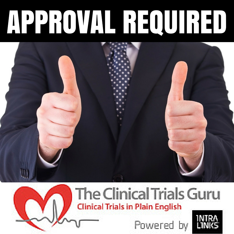 check with your local irb if you are not sure what type of content requires approval.
