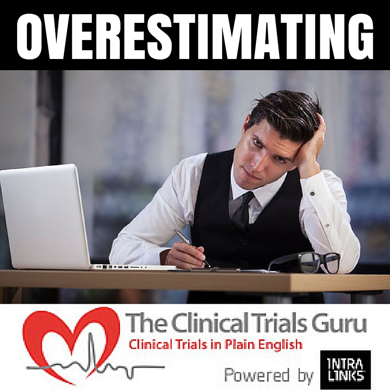 Some sites overestimate their ability to enroll and end up with poor reviews from sponsors.