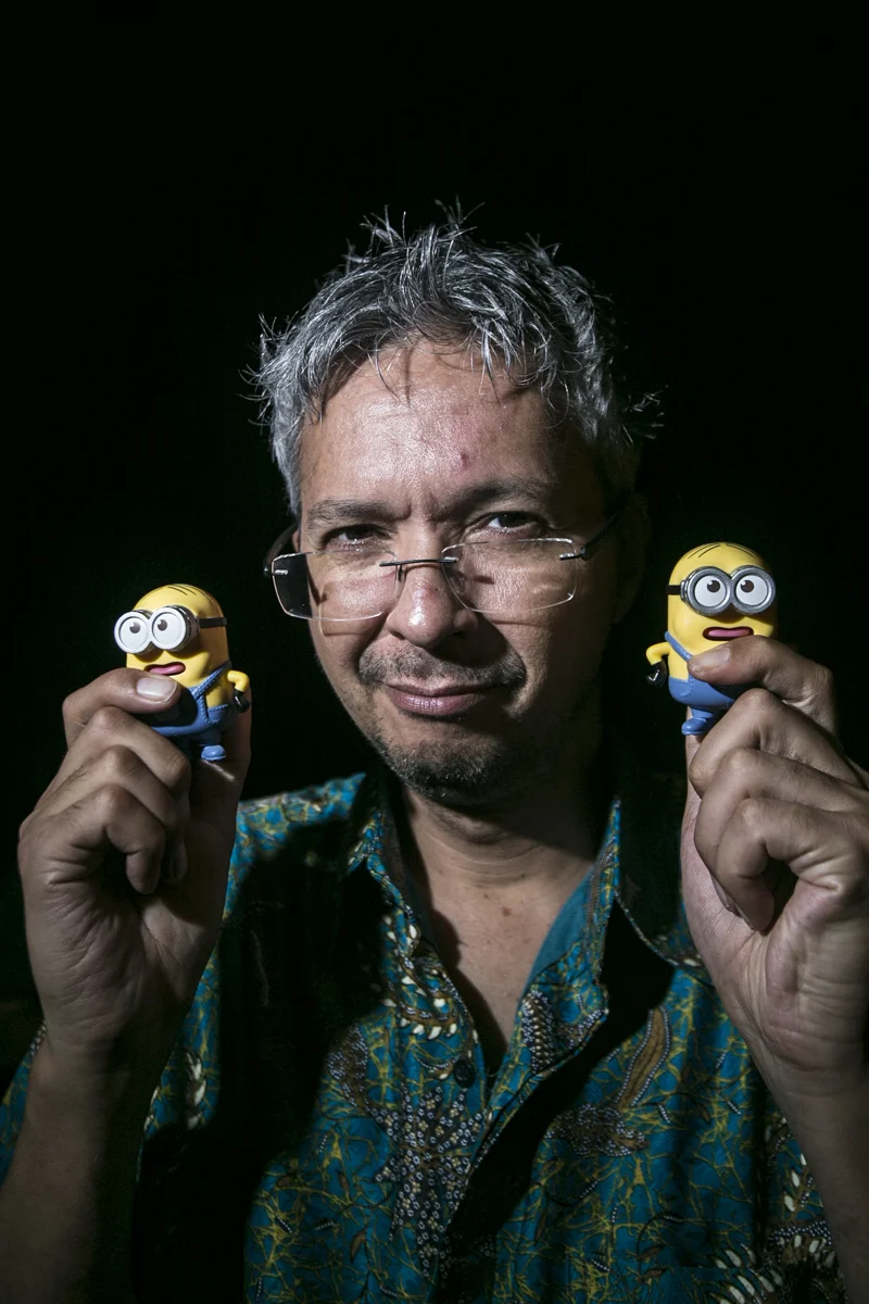 Pierre Coffin, creator and director of Minion characters. Bali, Indonesia 2017