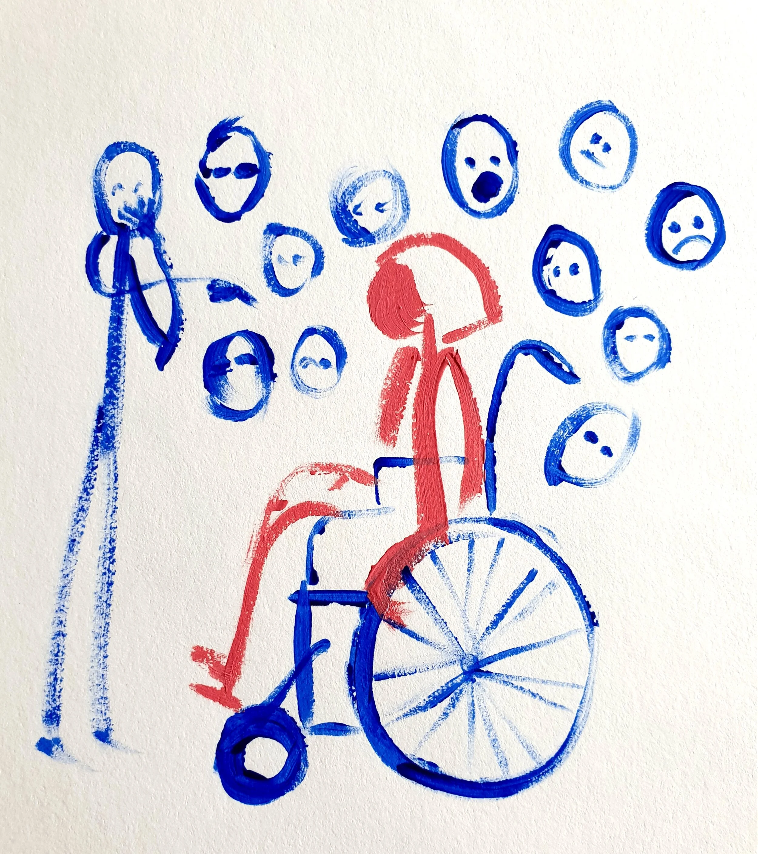 The anxiety of a proud disabled womxn by Charlie Fitz