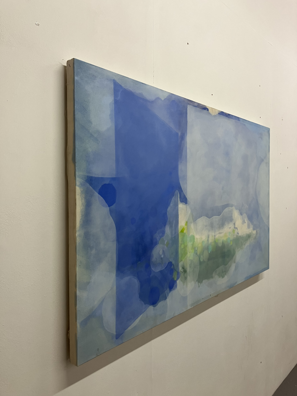 Oils on canvas, large