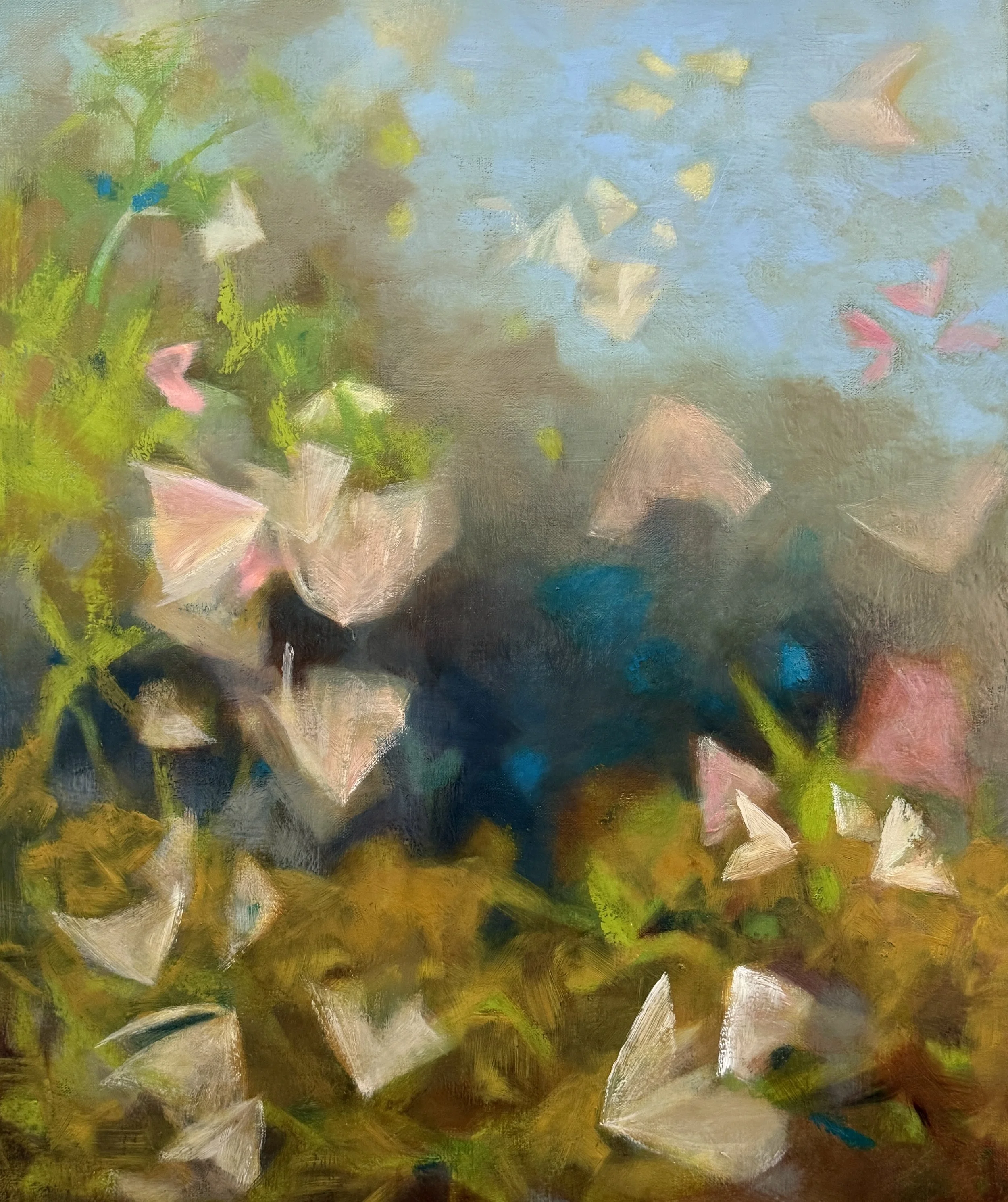 Monica Usher, 'Longing to See', 2026, oil on linen, 50 x 61cm