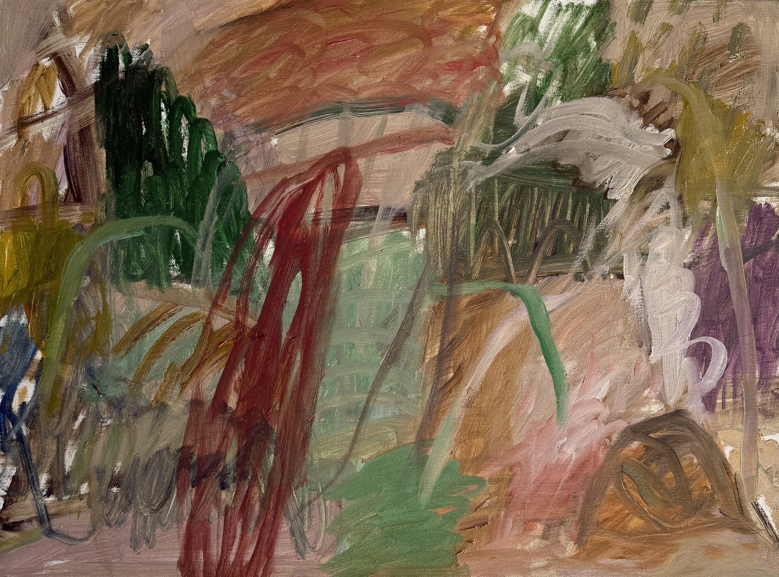 David Usher 'The Afternoon', 2026, oil on canvas, 46 x 61cm