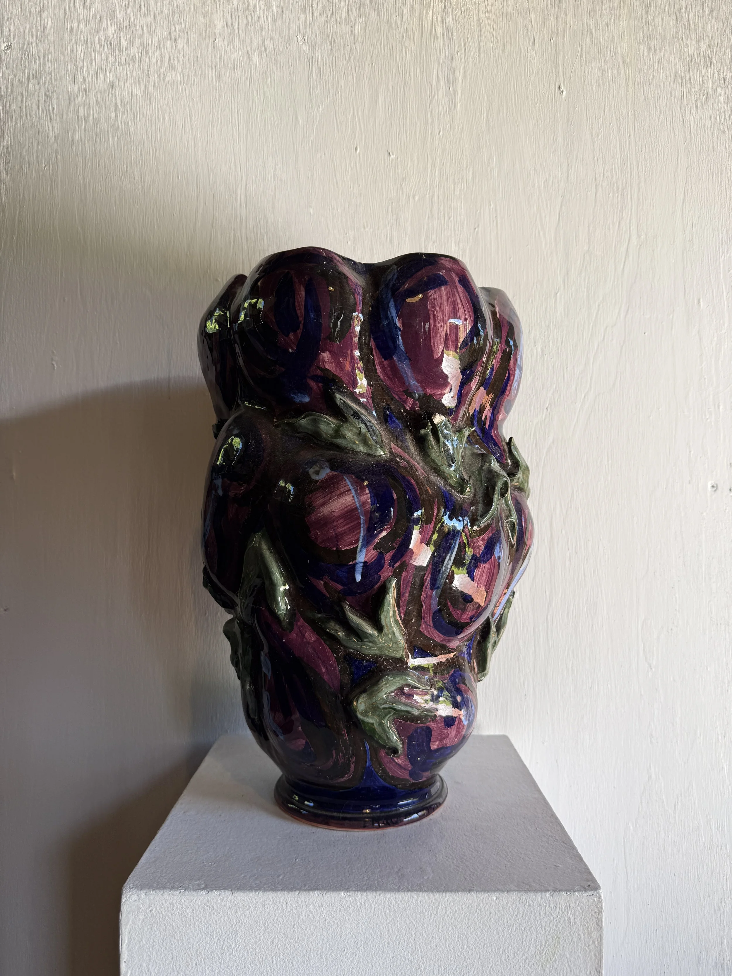 David Usher & Maureen Hansen 'Aubergines', 1996, 43 x 28cm