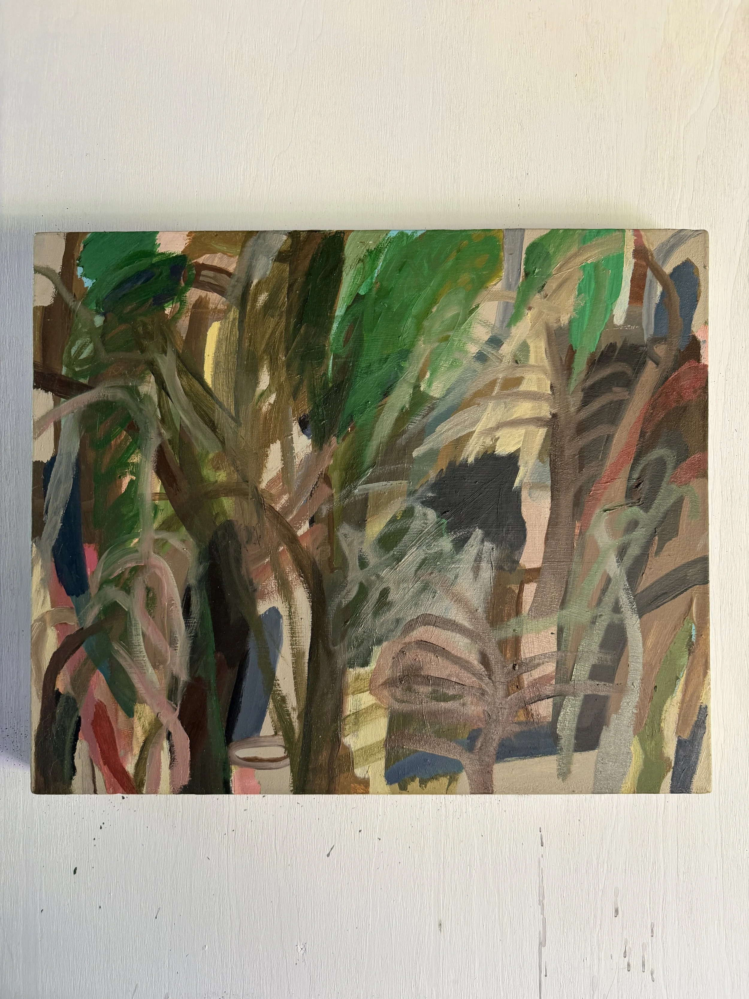 David Usher, 'Clearing a Path', 2026, oil on canvas, 61 x 51cm