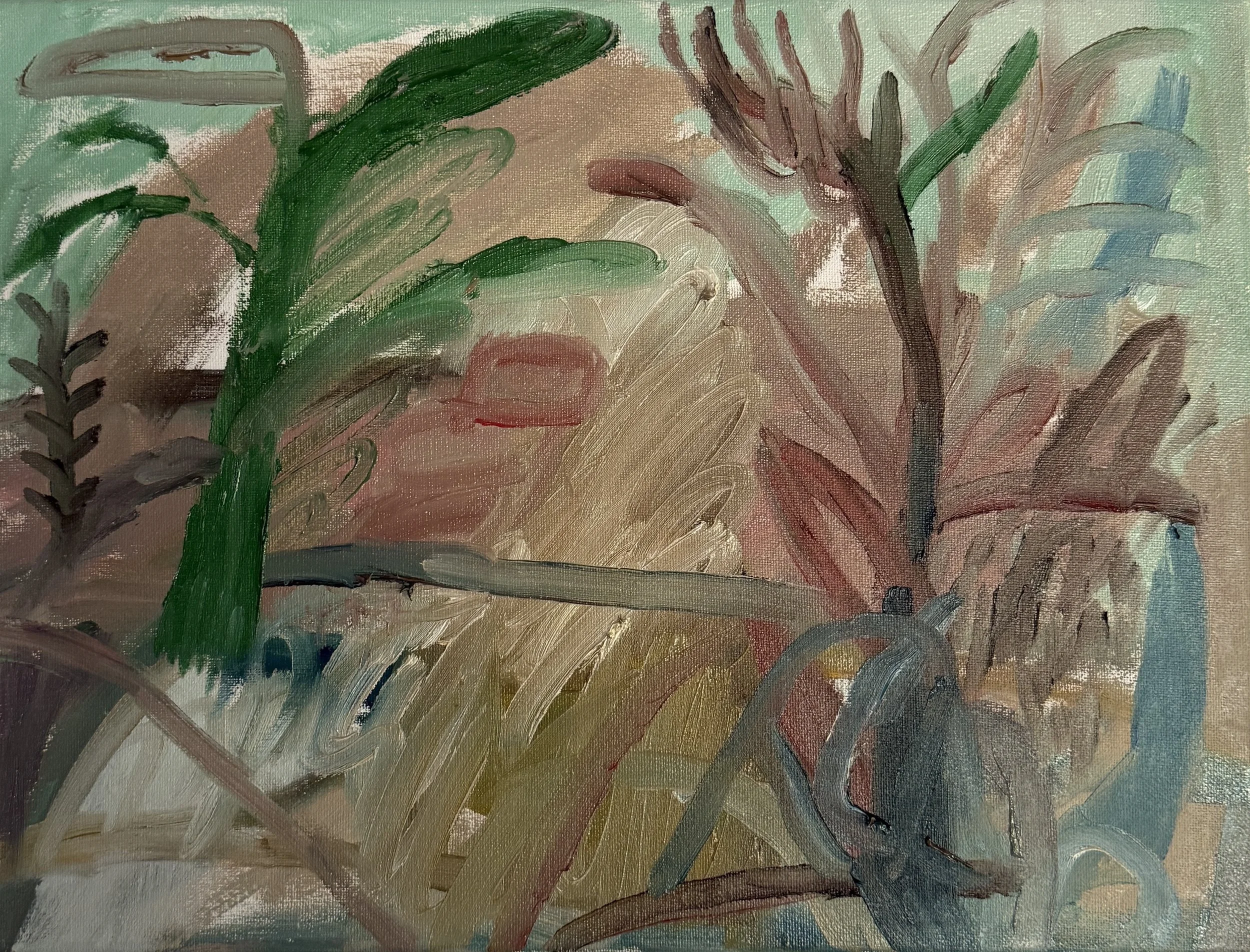 David Usher 'Bright Afternoon', 2026, oil on canvas, 40 X 30cm