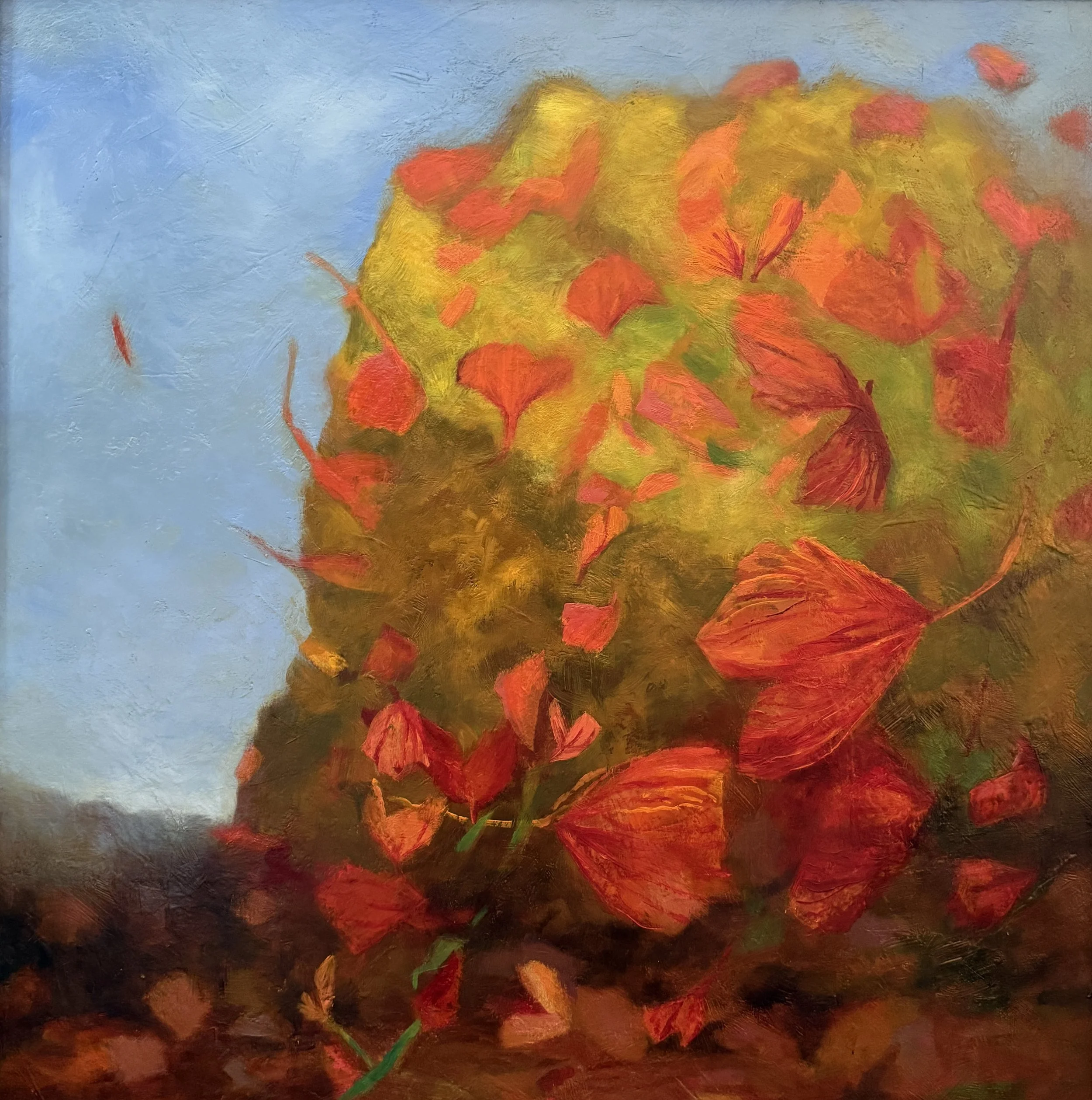 Monica Usher, 2026, oil on linen, 63 x 63cm (framed)