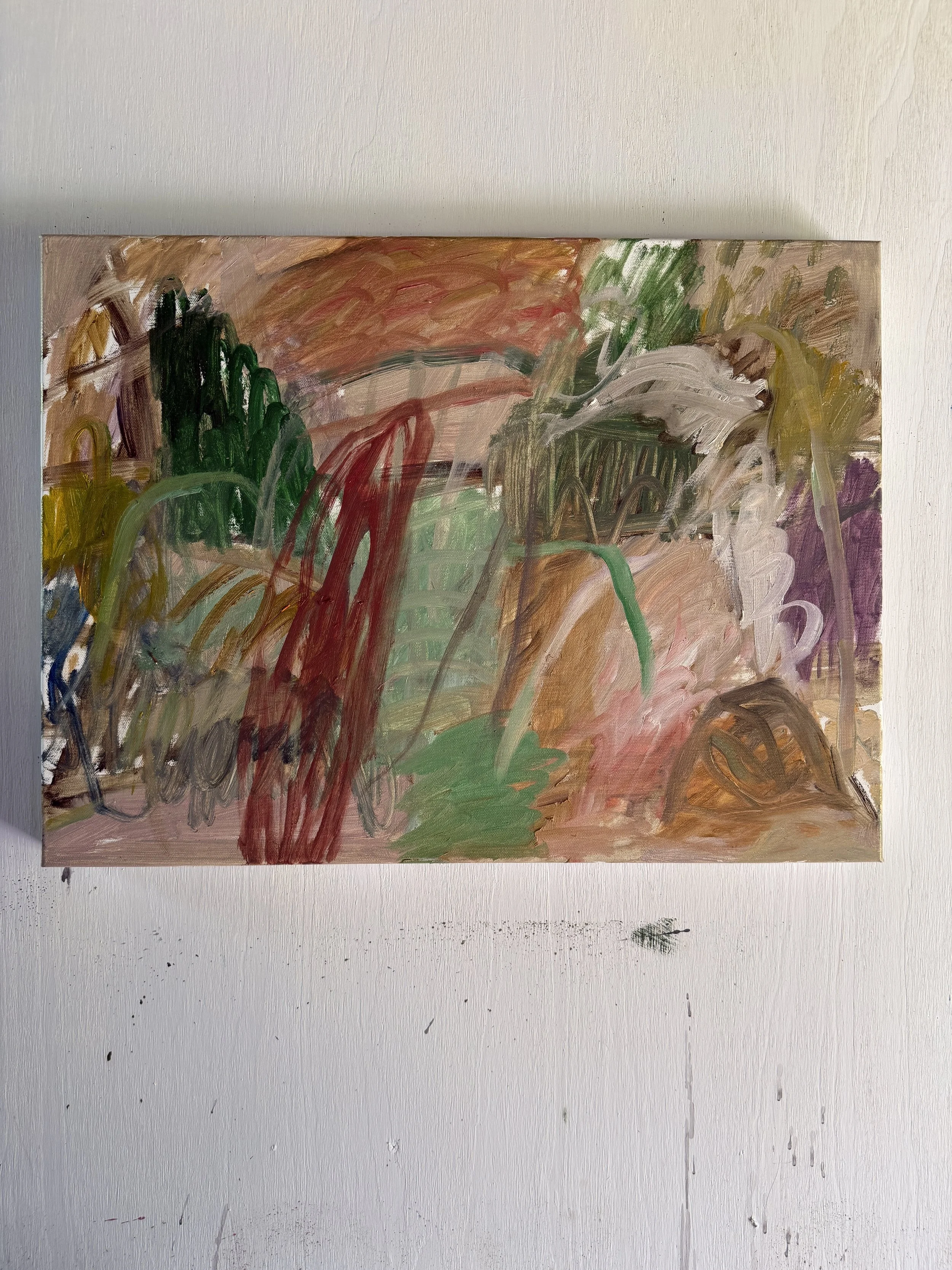 David Usher 'The Afternoon', 2026, oil on canvas, 46 x 61cm