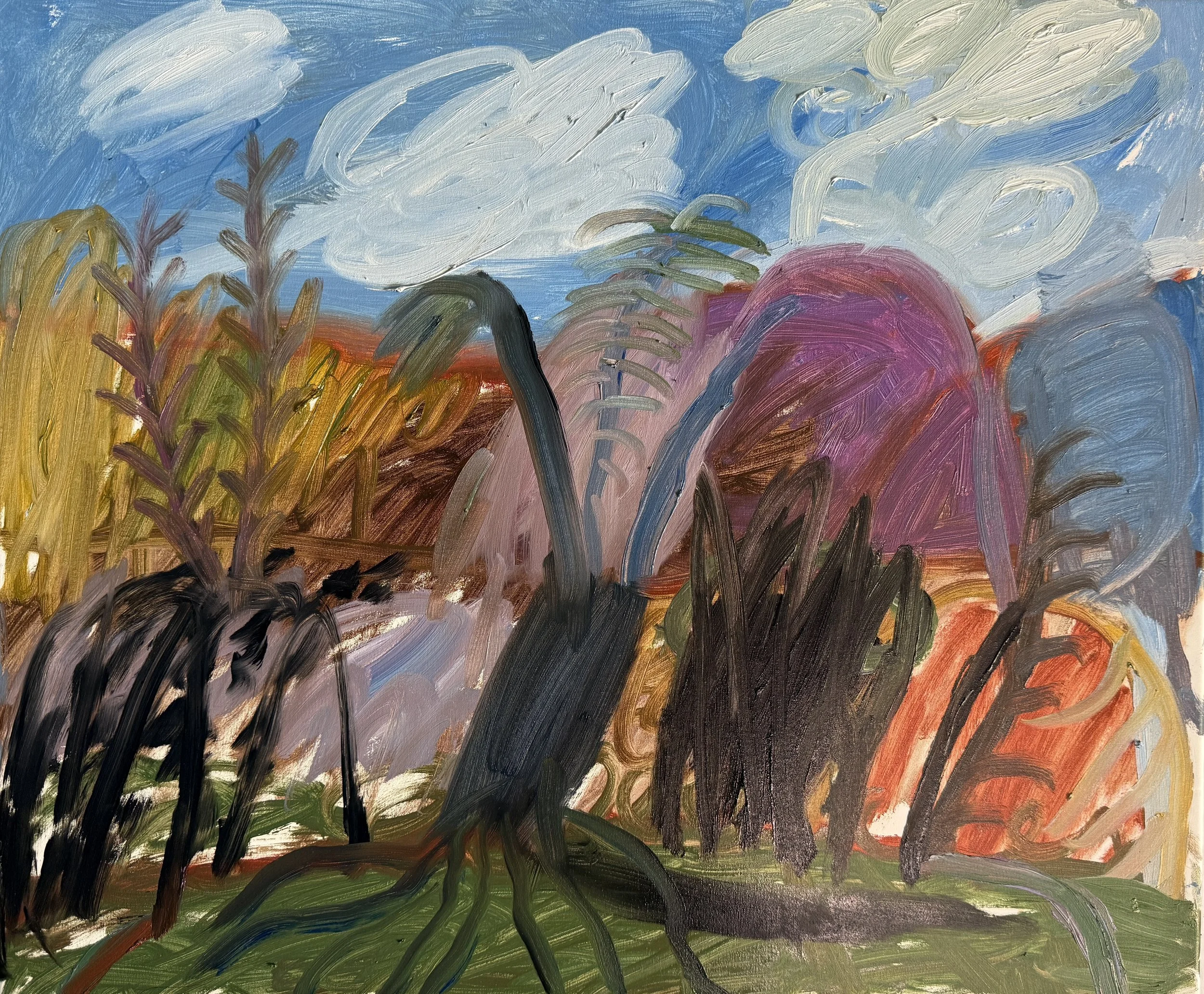 David Usher, 'Fourth Horizon', 2026, oil on canvas, 51 x 60cm
