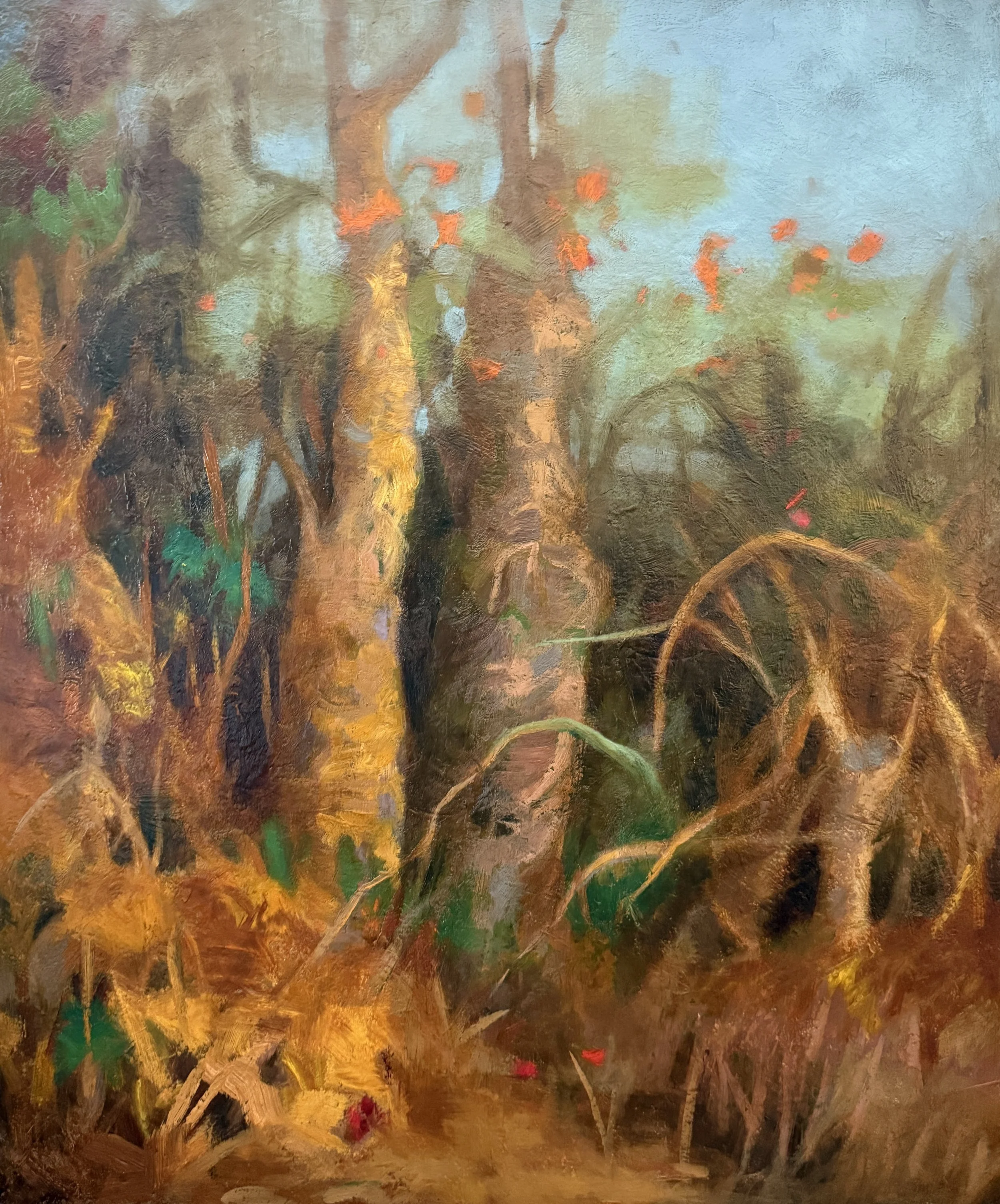 Monica Usher, 'An Ancient Breeze', 2025, oil on linen, 50 x 61.5cm