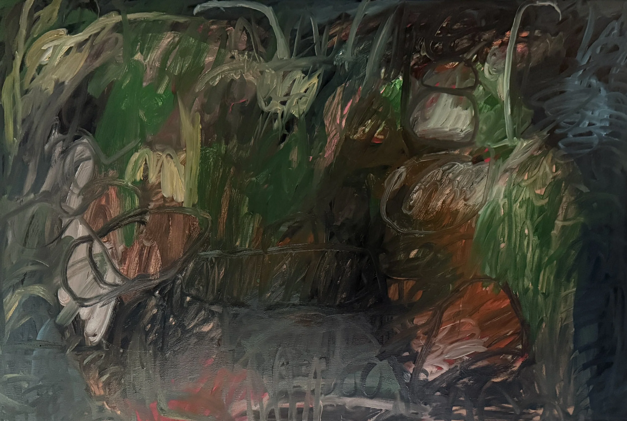 David Usher, 'Night Garden Dream', 2026, oil on canvas, 152 x 102