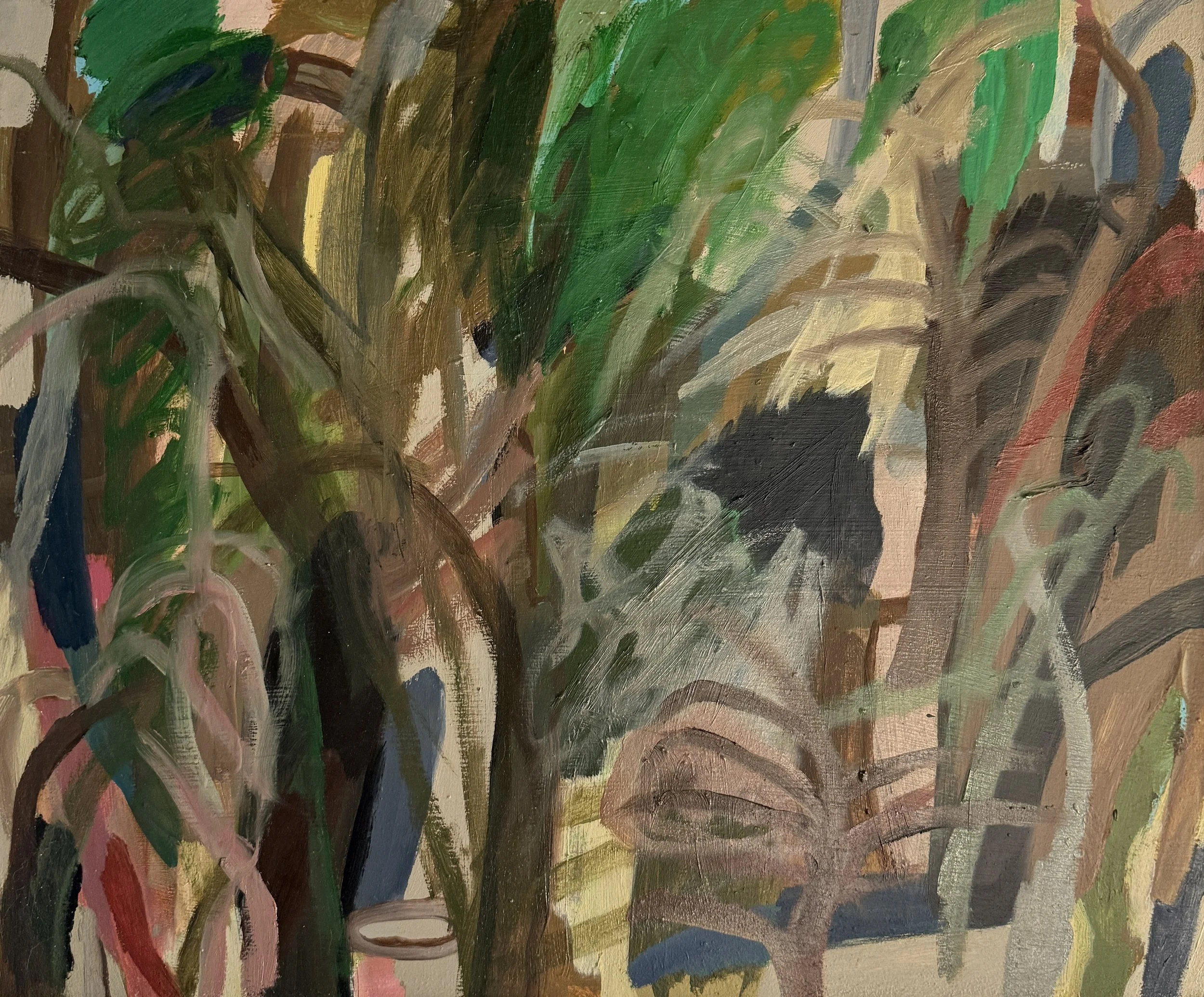 David Usher, 'Clearing a Path', 2026, oil on canvas, 61 x 51cm