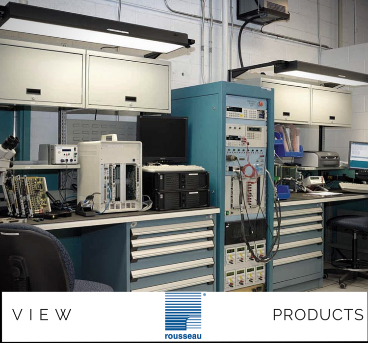 Rousseau Metal Laboratory Storage