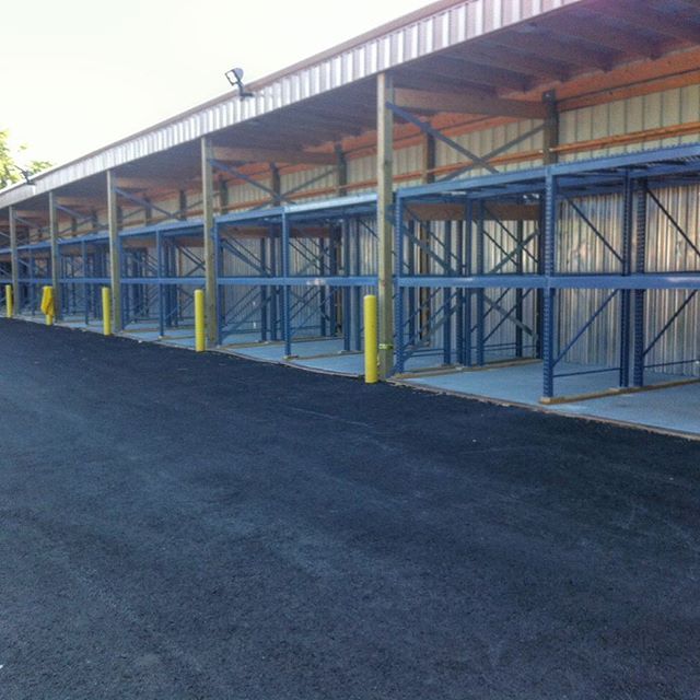 Recent rack installation completed by HS Industrial.  #storagesolutions #pallets #palletproject #racking