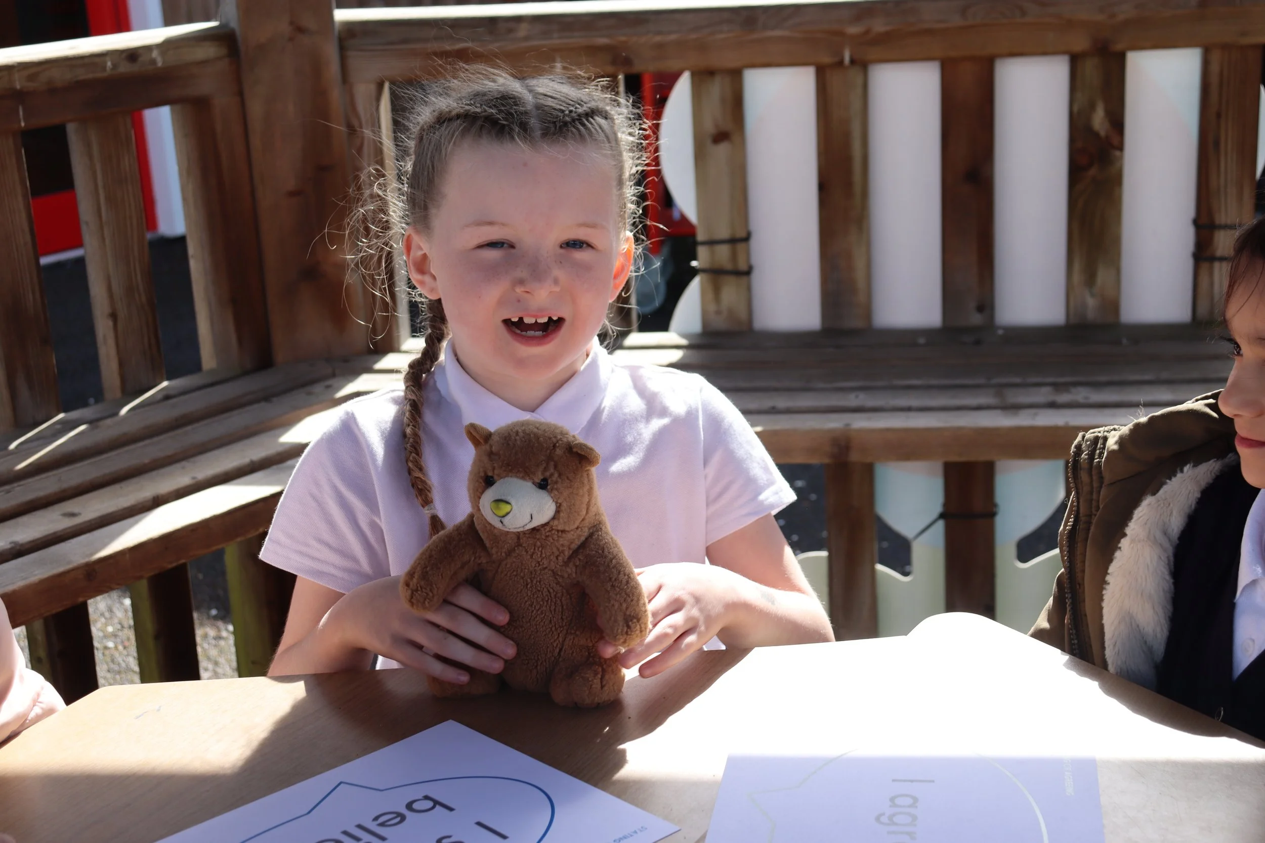 Oracy - pupil speaking.JPG