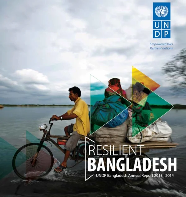 Start strong. Cover design for UNDP Bangladesh
