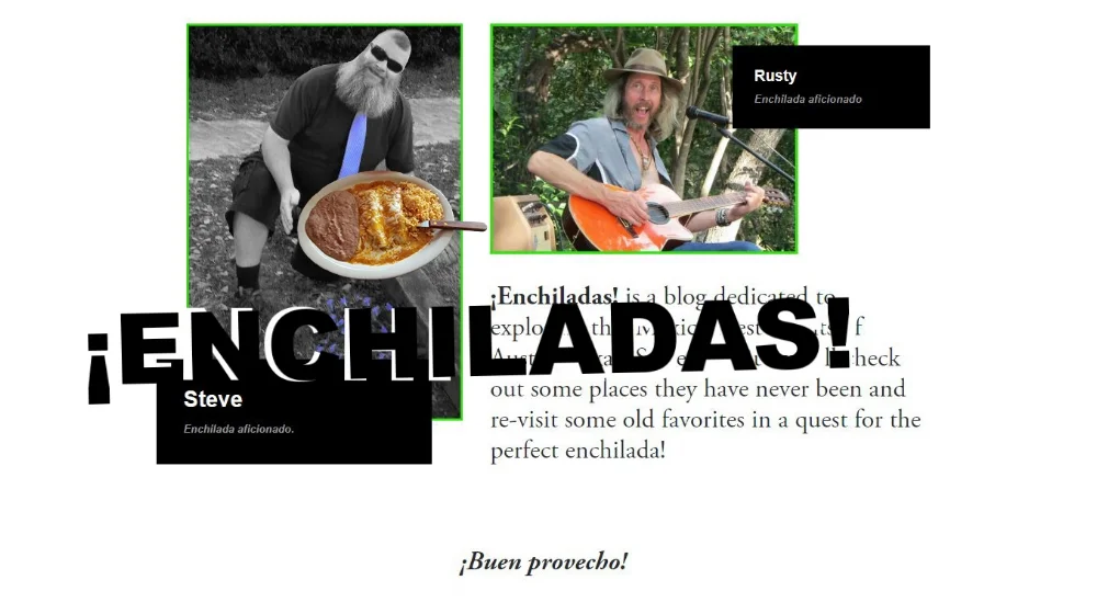 Welcome to ¡Enchiladas!