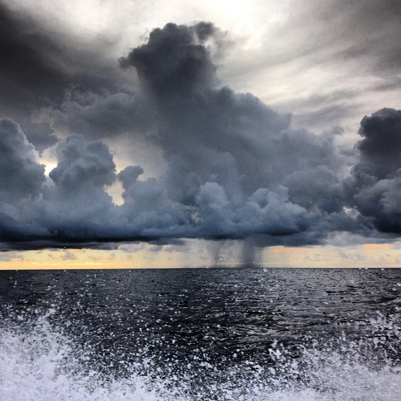 Rain in the distance