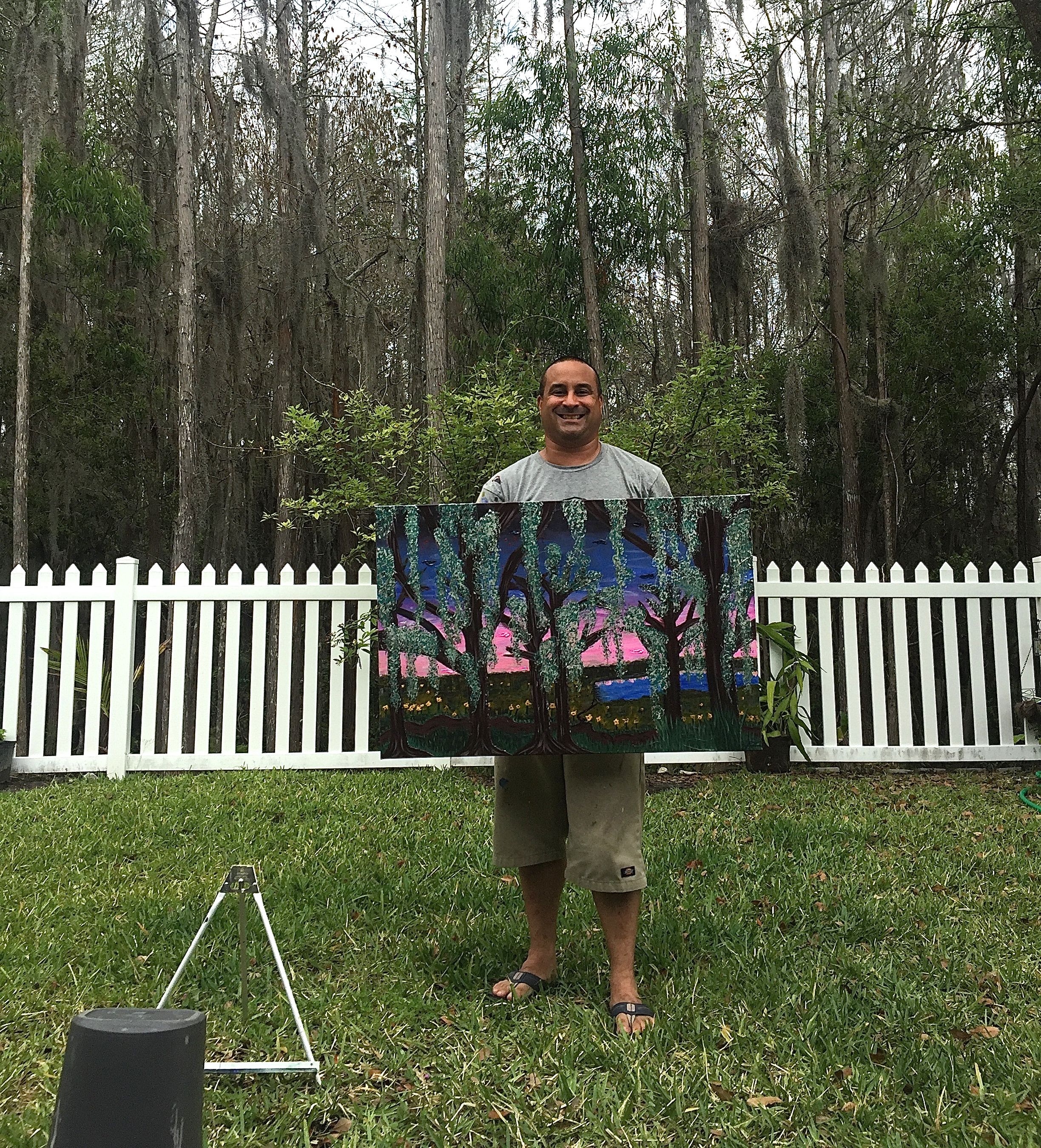 THIS PIECE•SPANISH MOSS SUNSET