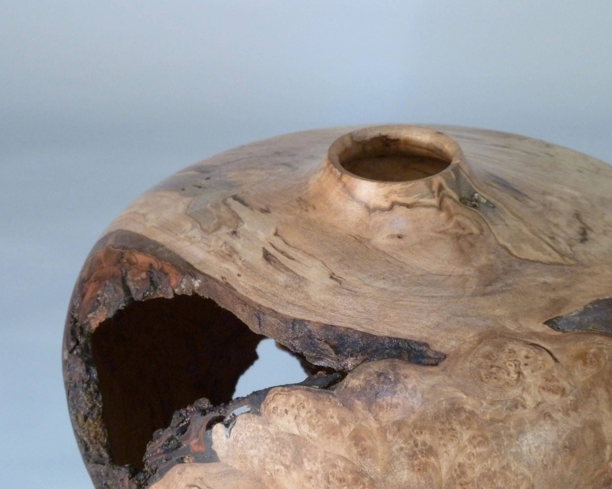 Artifacts: Spalted Maple Burl (detail)