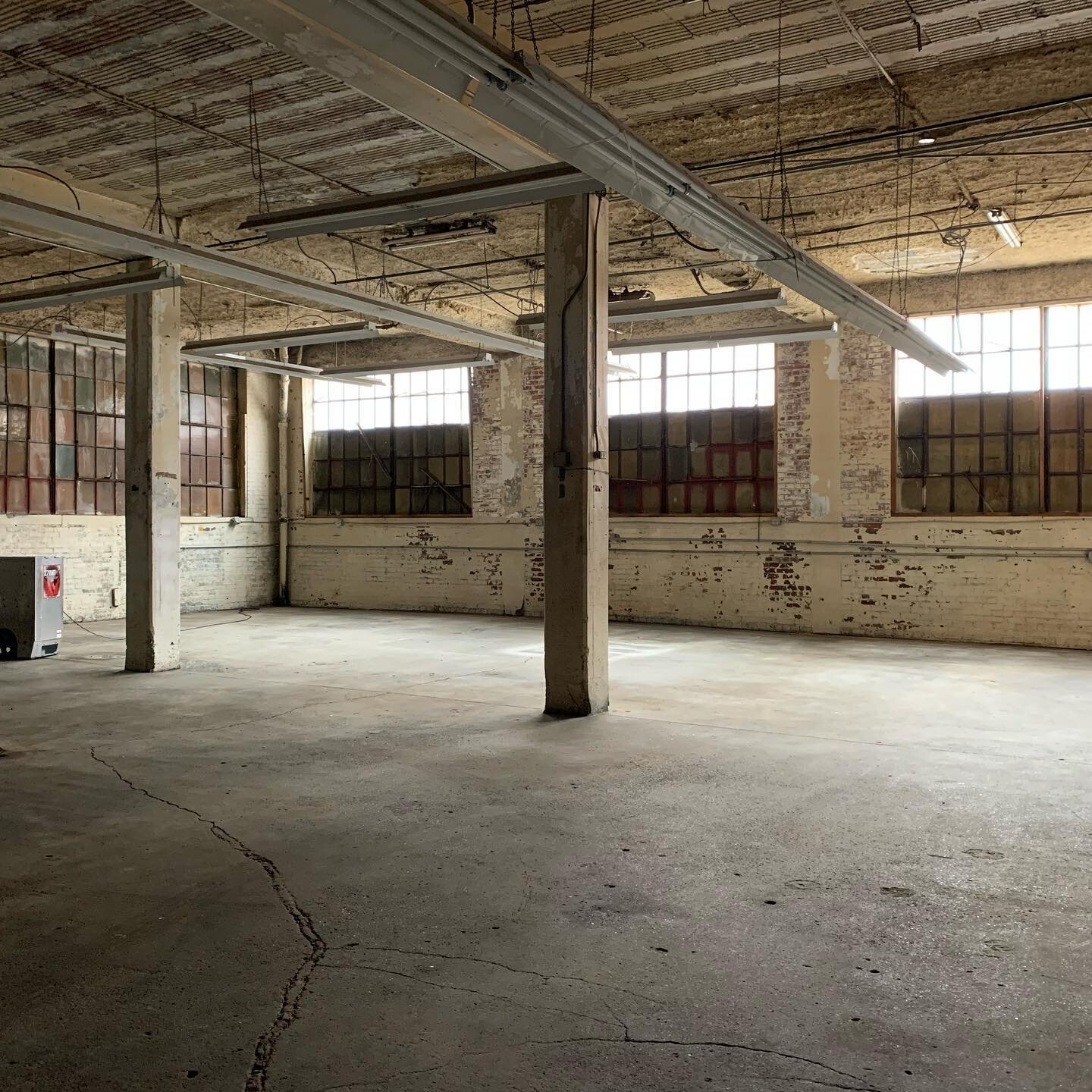 How it started!
July 1st we got the keys to our very first studio startup with 3200sqft of space to work with.
The location had historically been a rotating machinist shop built in the 1950&rsquo;s