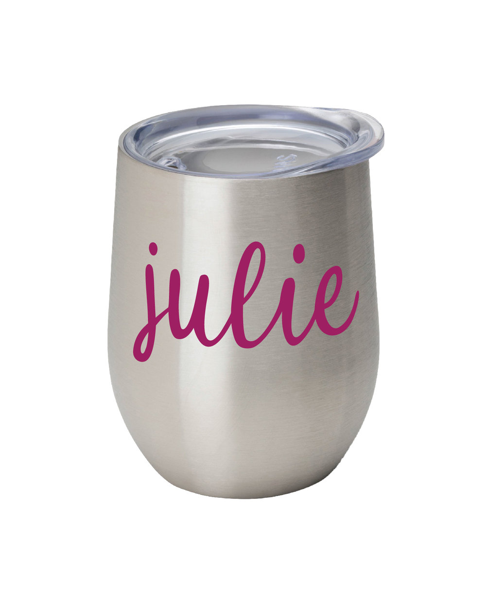 Personalized SWIG Wine Tumbler/wine Tumbler/ Monogram Tumbler/monogram  Tumbler/ SWIG Wine Tumbler/ Name Tumbler/ Wine Tumbler/ Custom Cup 