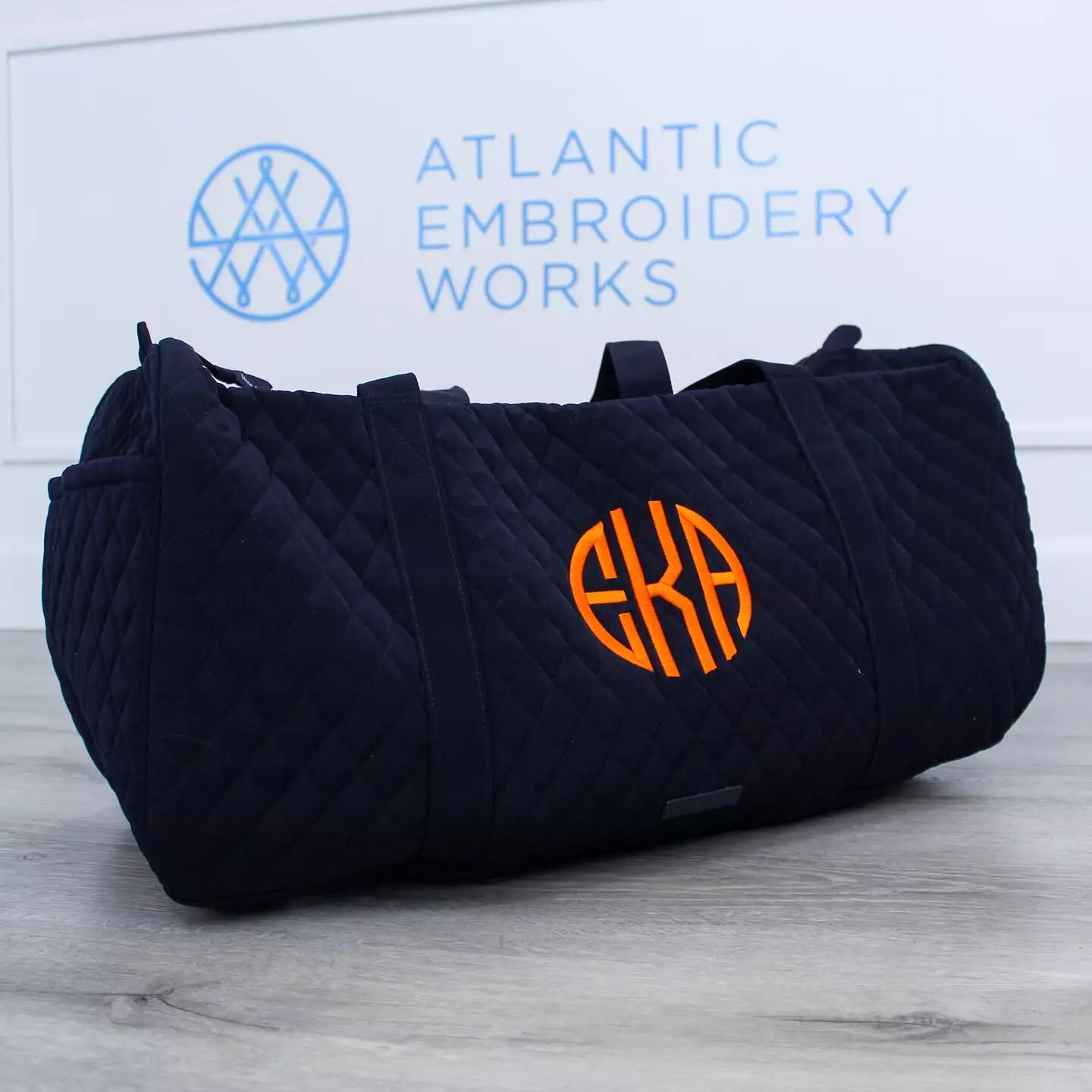 We love how great this looks! Bring us anything that you'd like to get embroidered, and we'll help you review all of your possibilities! We've got your most challenging projects... in the bag!
.
.
.
.
.
#monogrameverythingregretnothing #atlanticembro