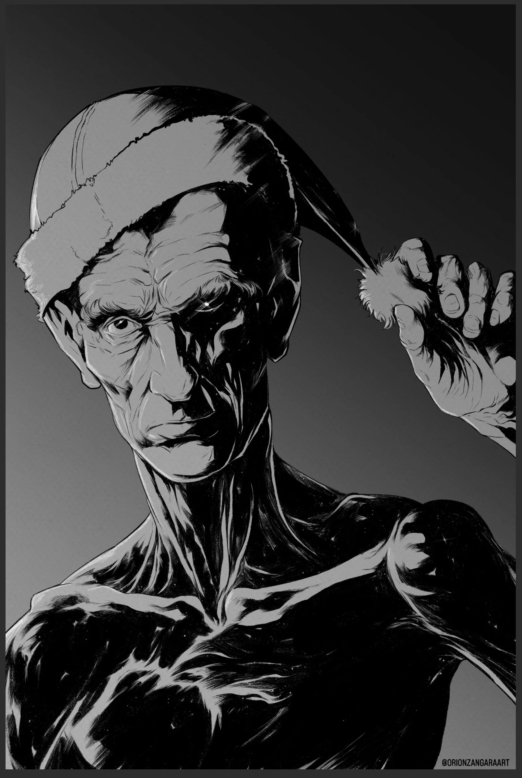 Illustrating Silent Nightmares: "Father Christmas"