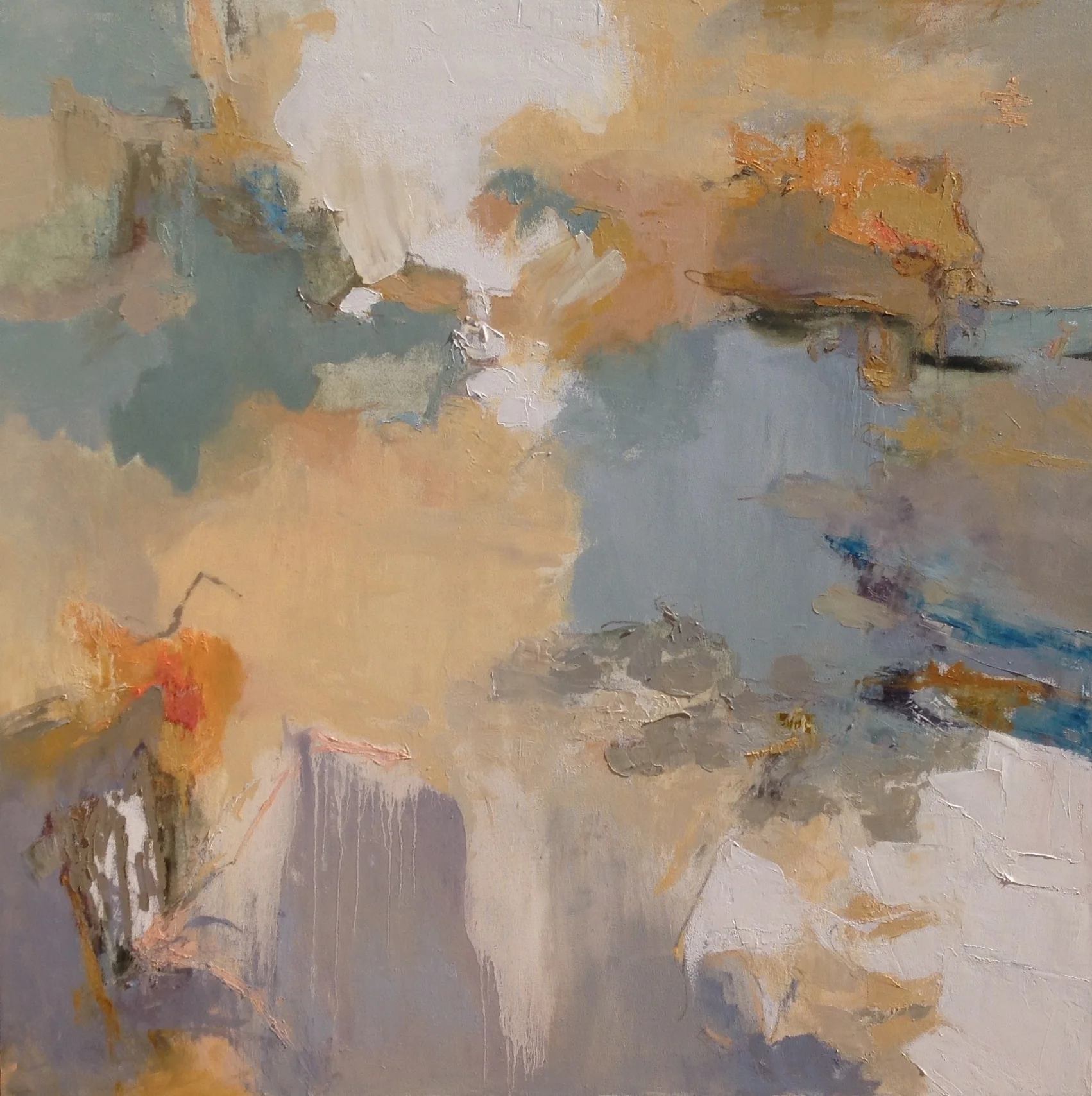 Revisit My Pond in Jaune_Oil_Canvas_36x36.jpg