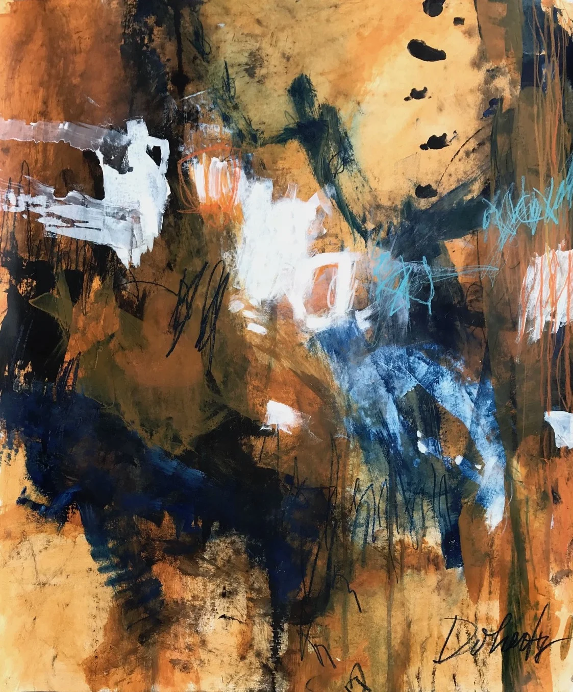SOLD: Untitled Abstract II