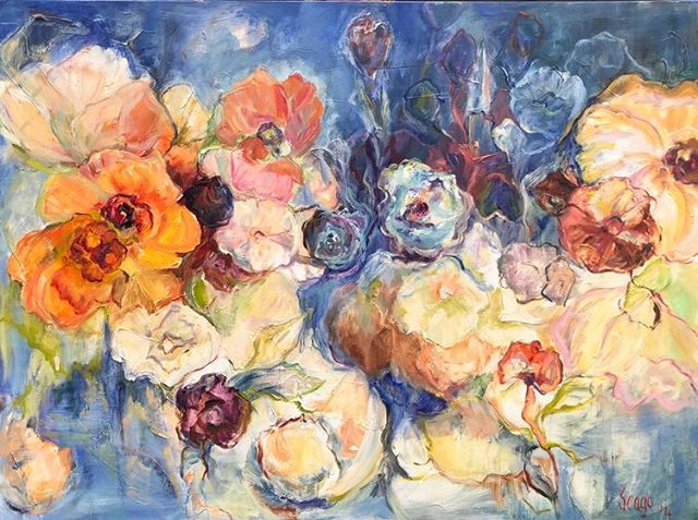 Midnight Magic by Mary Helen Seago, oil on canvas, 36x48 in.
@degasgallery #degasgallery #nola #art #fleurs #neworleansartist