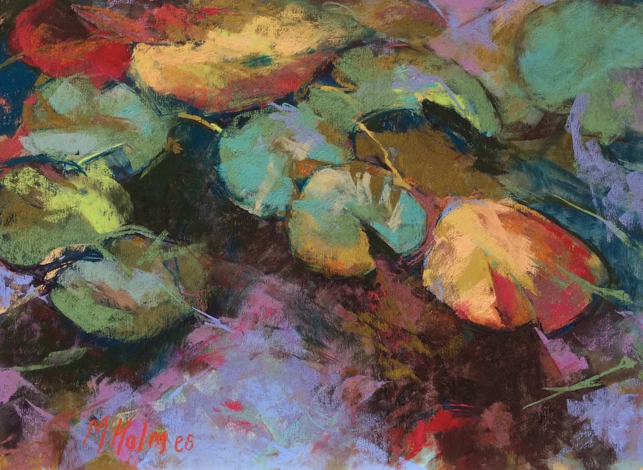 SOLD: Giverny Waterlilies III