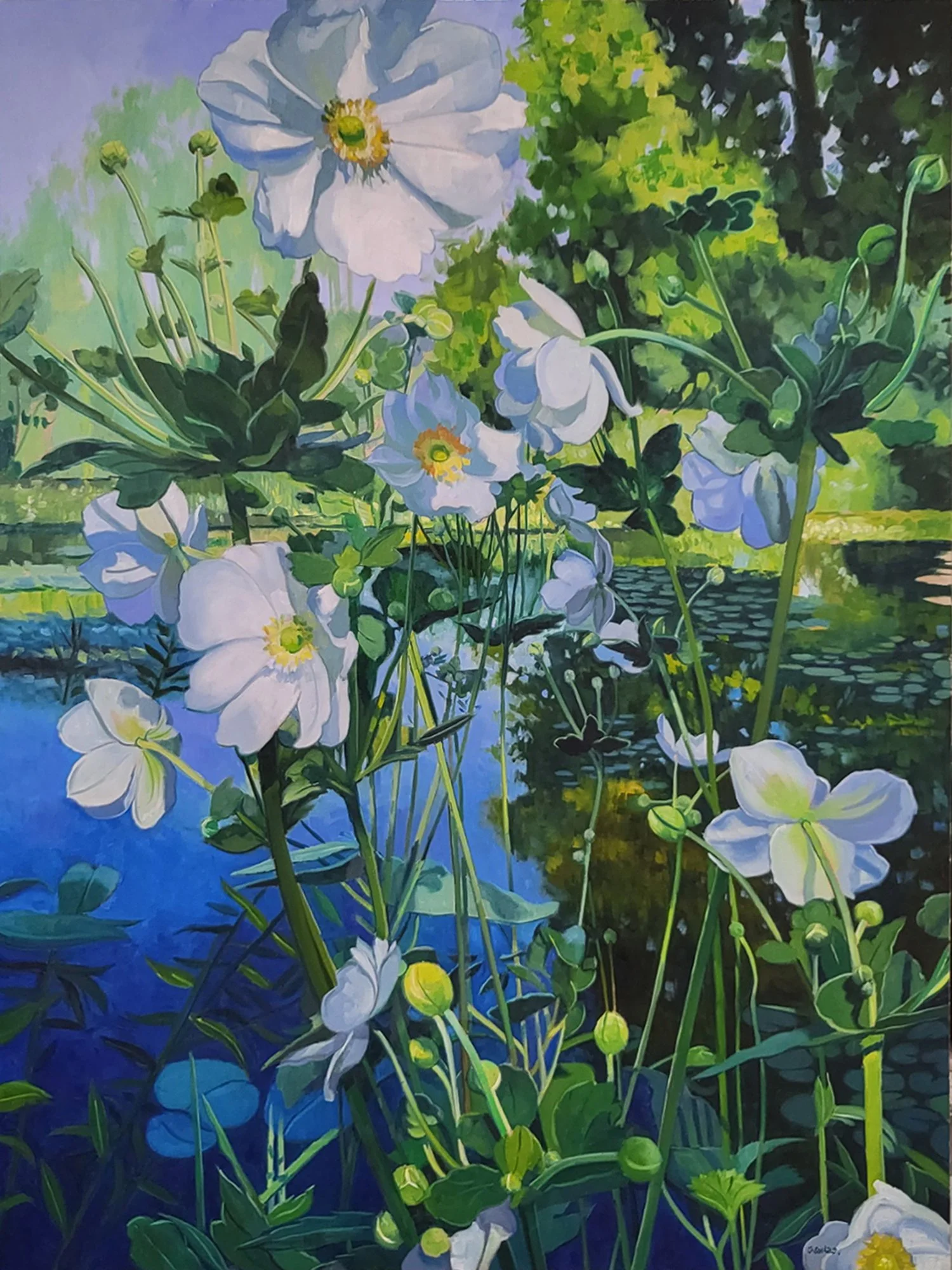 SOLD: Wild Flowers and Lilies