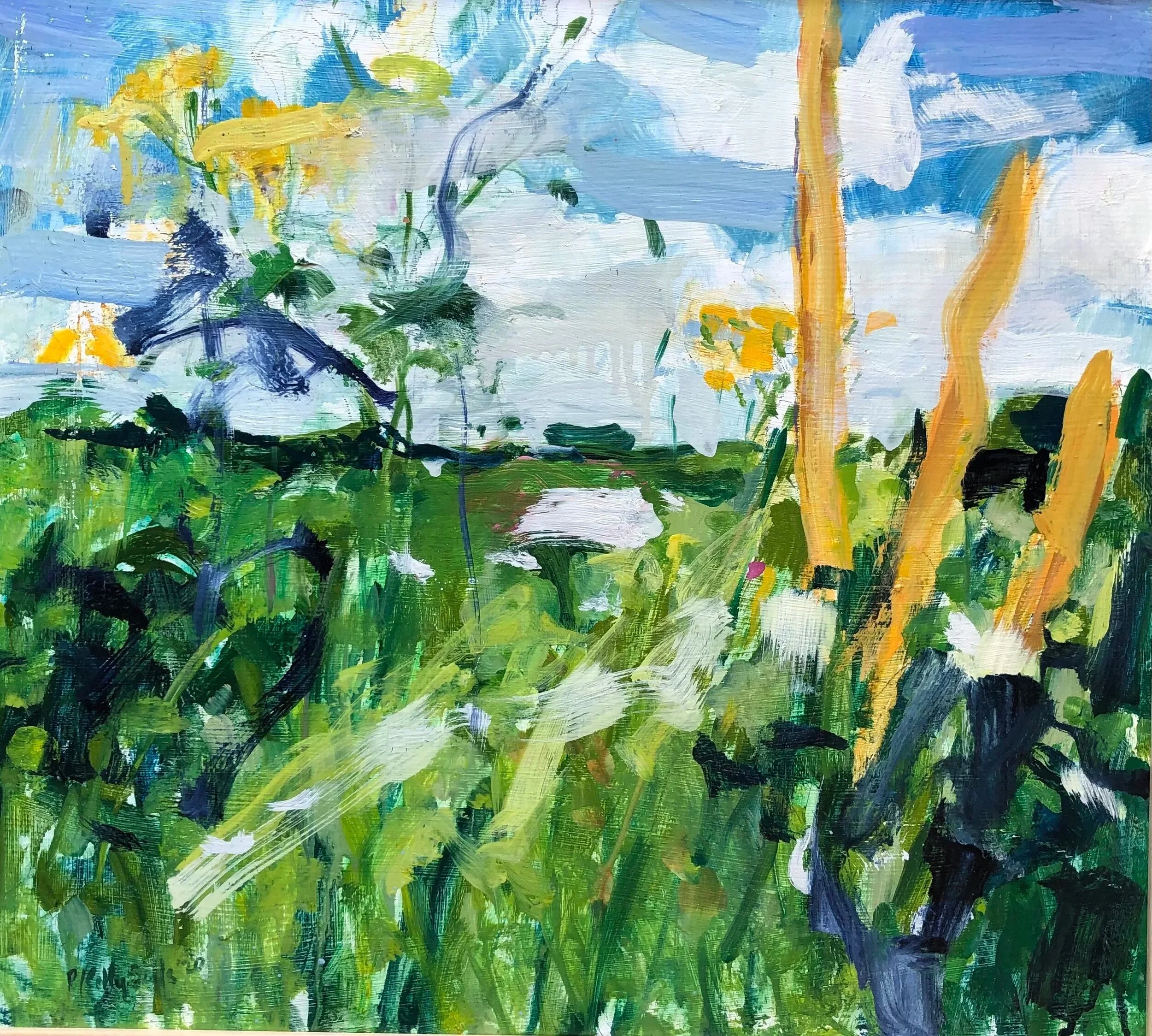 Landscape with Cigarette Weeds