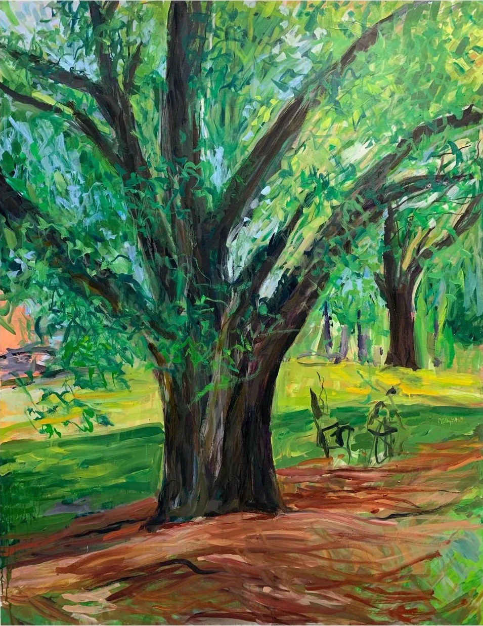 Side Yard Oaks