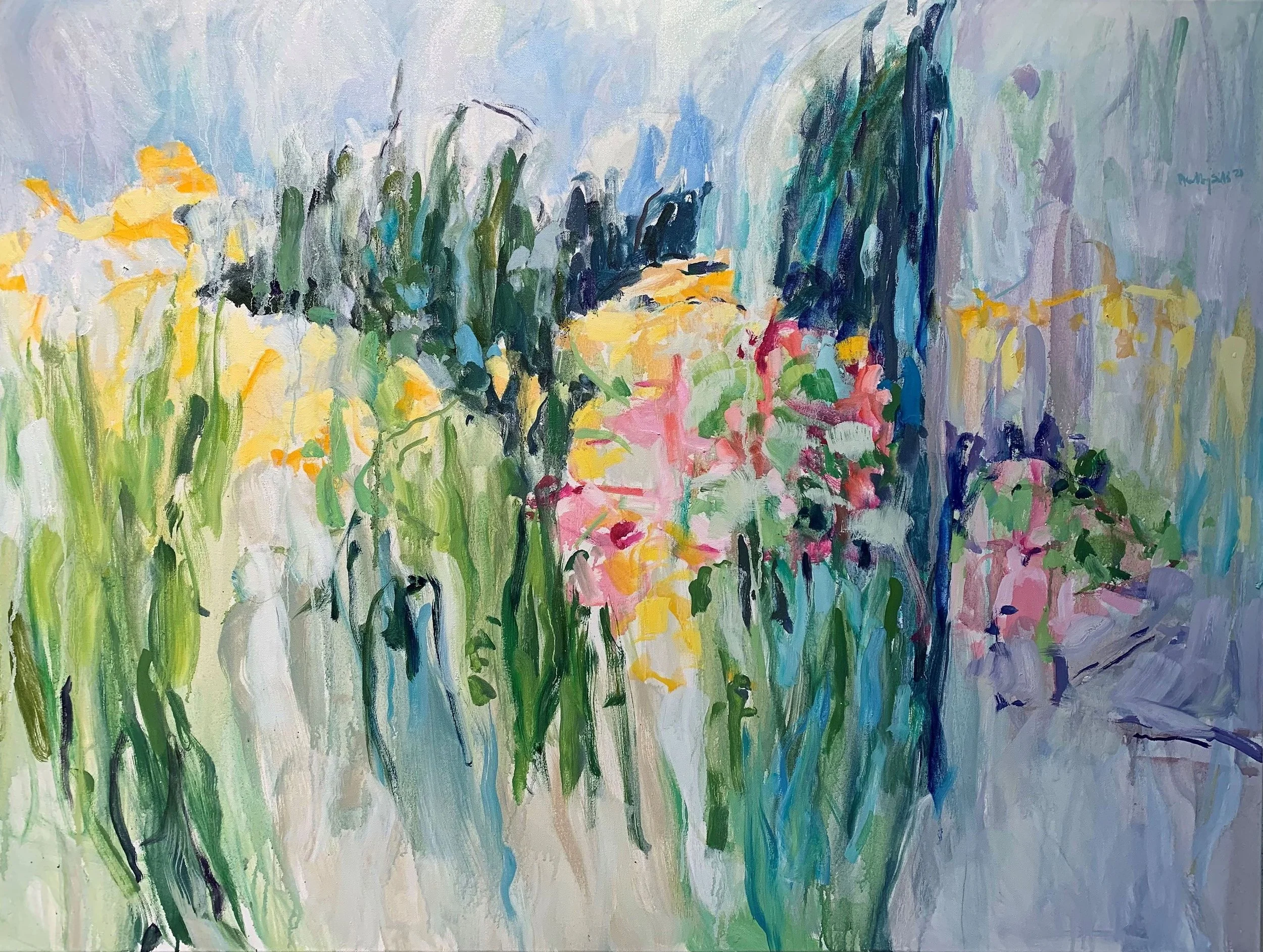Summer Meadow with Shadow