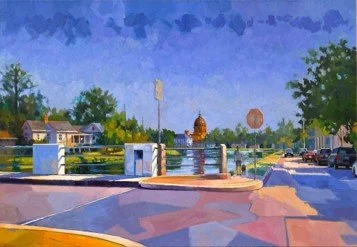 View of Bayou St.John from Dumaine Street
