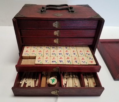 Find of the Week: Vintage mahjong set, ca. 1920s — Gallery on Main
